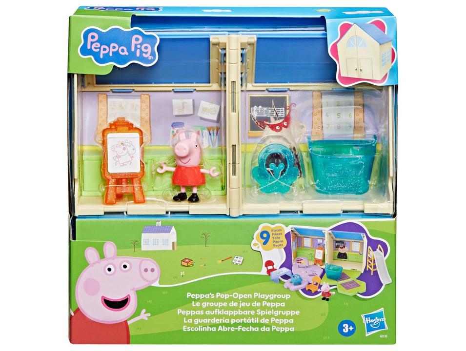Playset Peppa Pig Escolinha Abre-Fecha da Peppa - 1