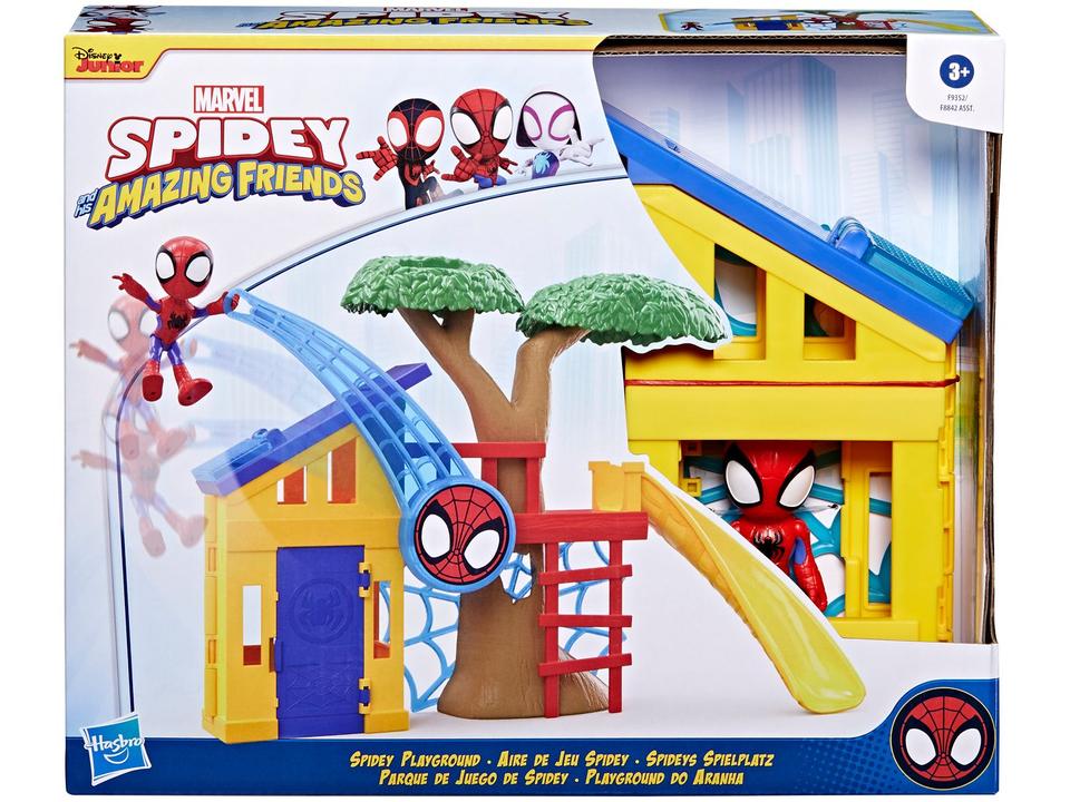 Playset Playground do Aranha Hasbro 2 Peças - 8