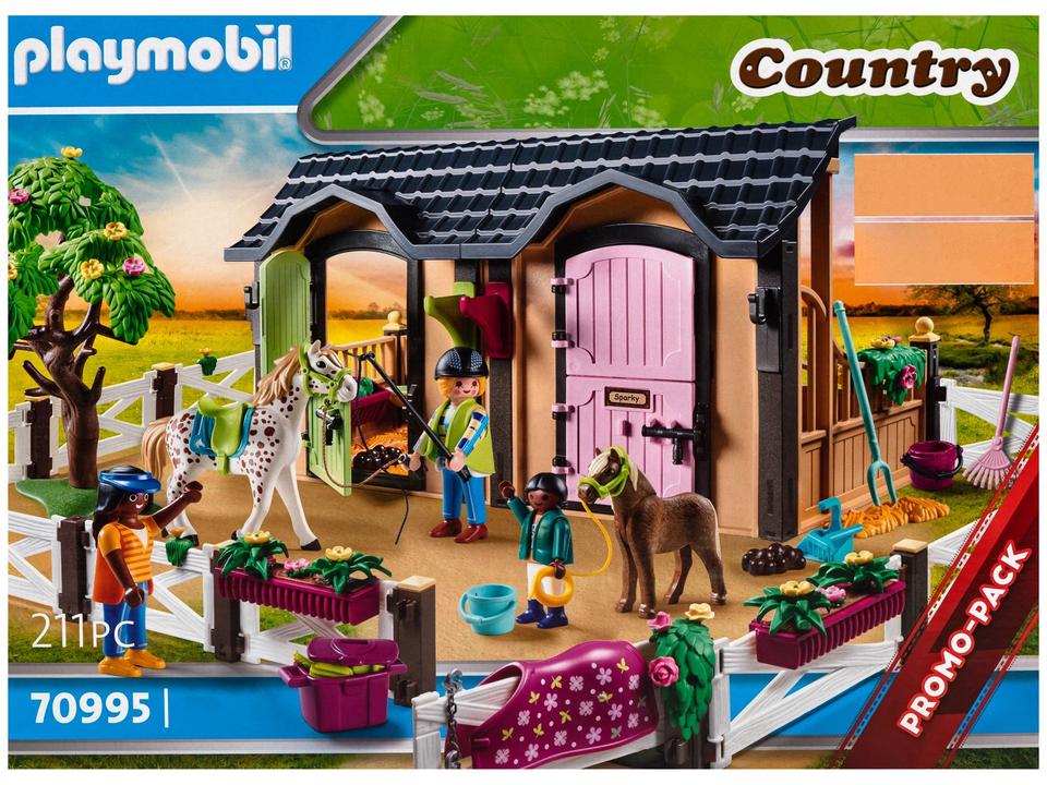 Playset Playmobil Fazenda dos Pôneis Aulas de - 14