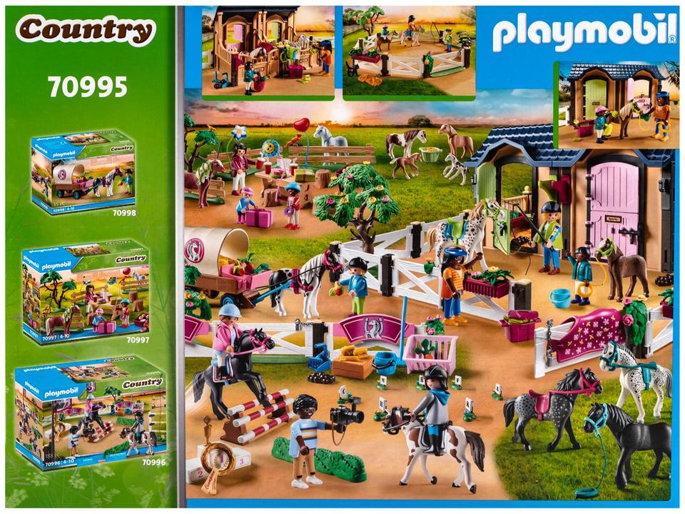 Playset Playmobil Fazenda dos Pôneis Aulas de - 15