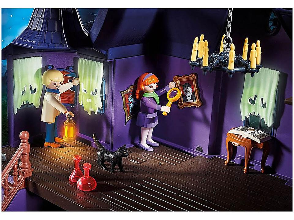 Playset Playmobil Scooby Doo Aventura na Mansão - 6