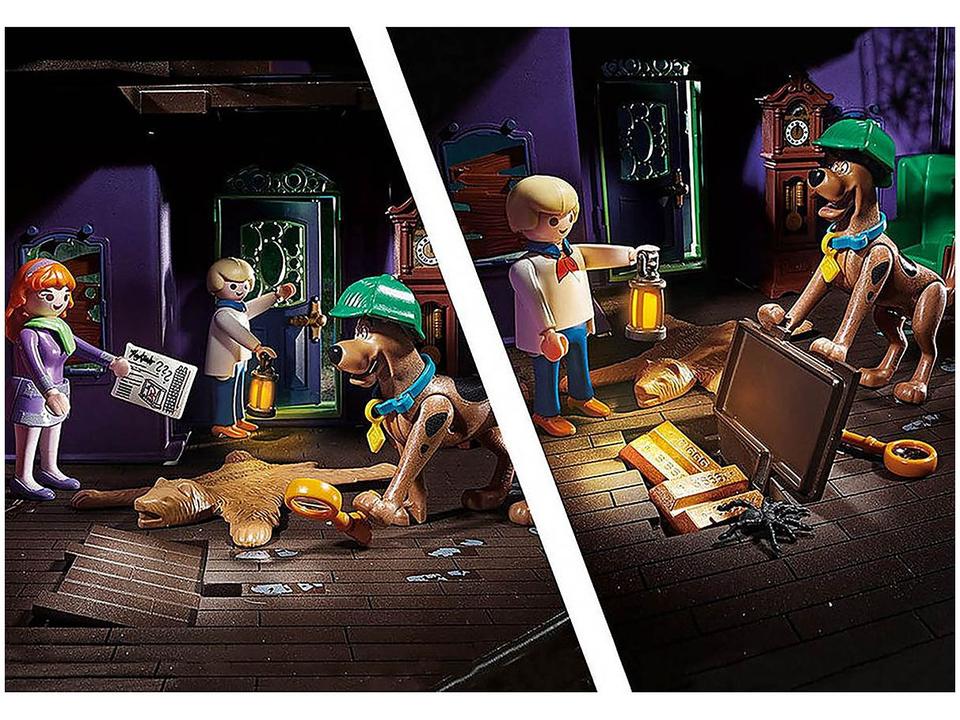 Playset Playmobil Scooby Doo Aventura na Mansão - 4