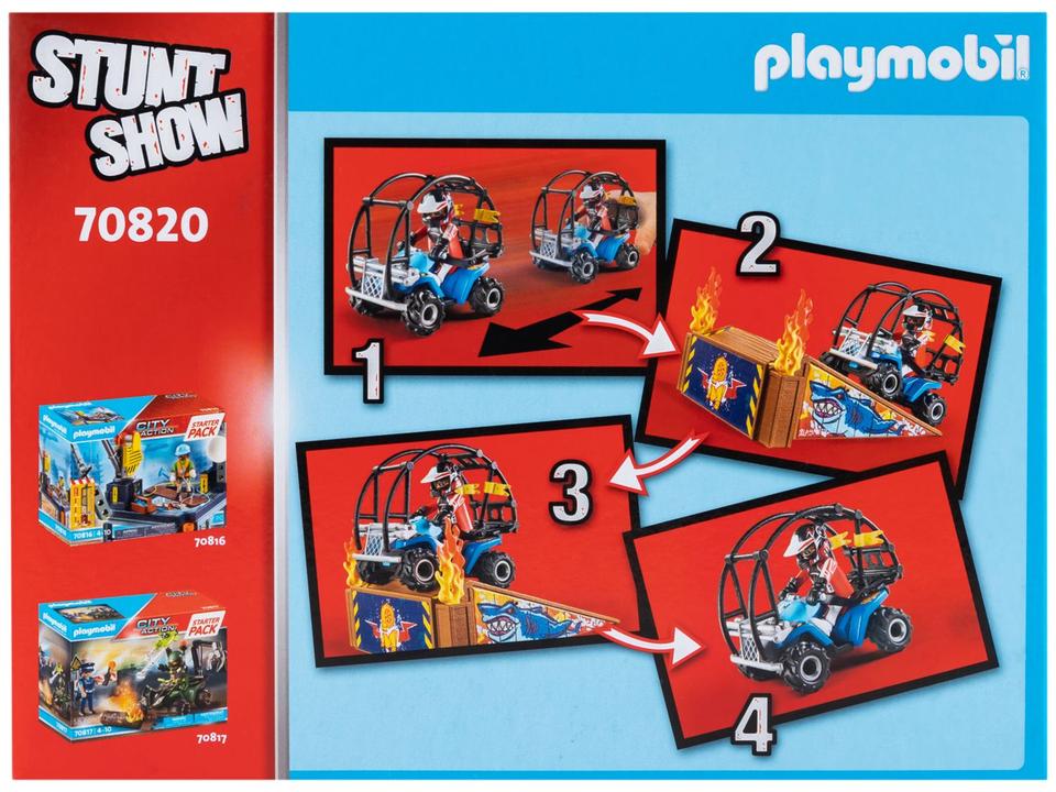 Playset Playmobil Starter Pack Show de Acrobacias - 3