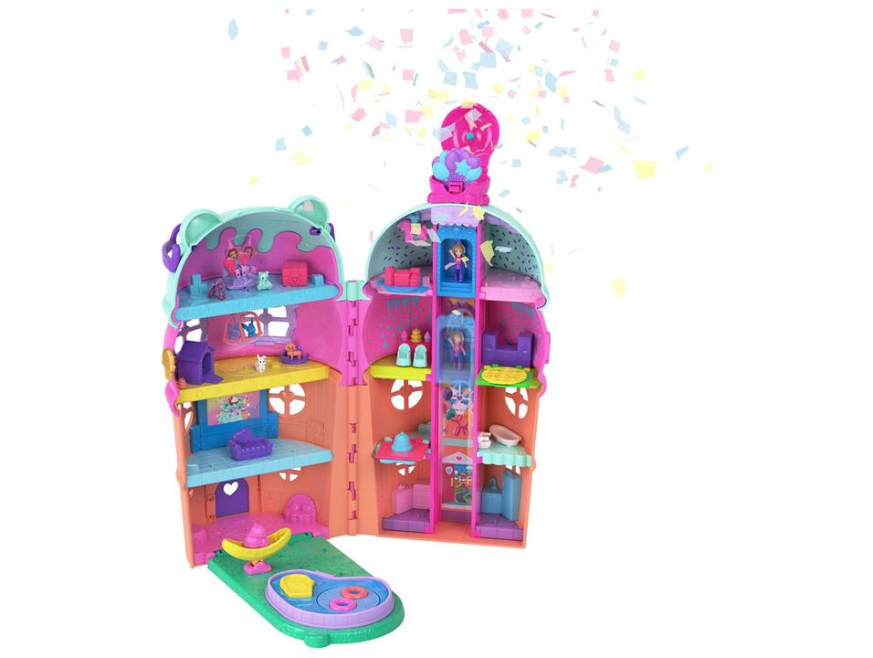 Playset Polly Pocket Casa de Sorvete Mattel 34 Peças - 2