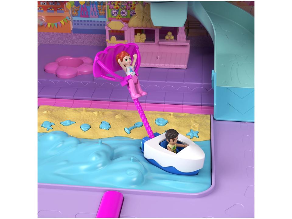 Playset Polly Pocket Pollyville Resort Roll Away - 12