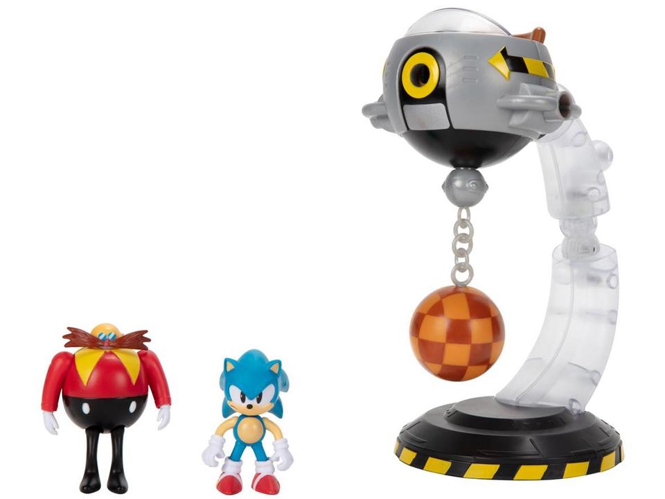 Playset Sonic The Hedgehog Batalha Veículo Egg - 1