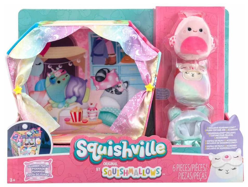 Playset Squishville Sunny Brinquedos 6 Peças - 10