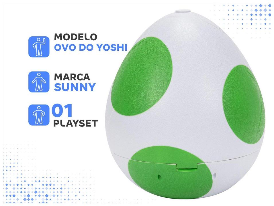 Playset Super Mario Galaxy: O Filme Ovo do Yoshi - 3
