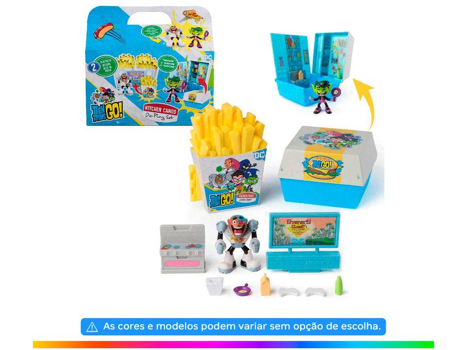 Playset Teen Titans Go Caos na Cozinha - 1