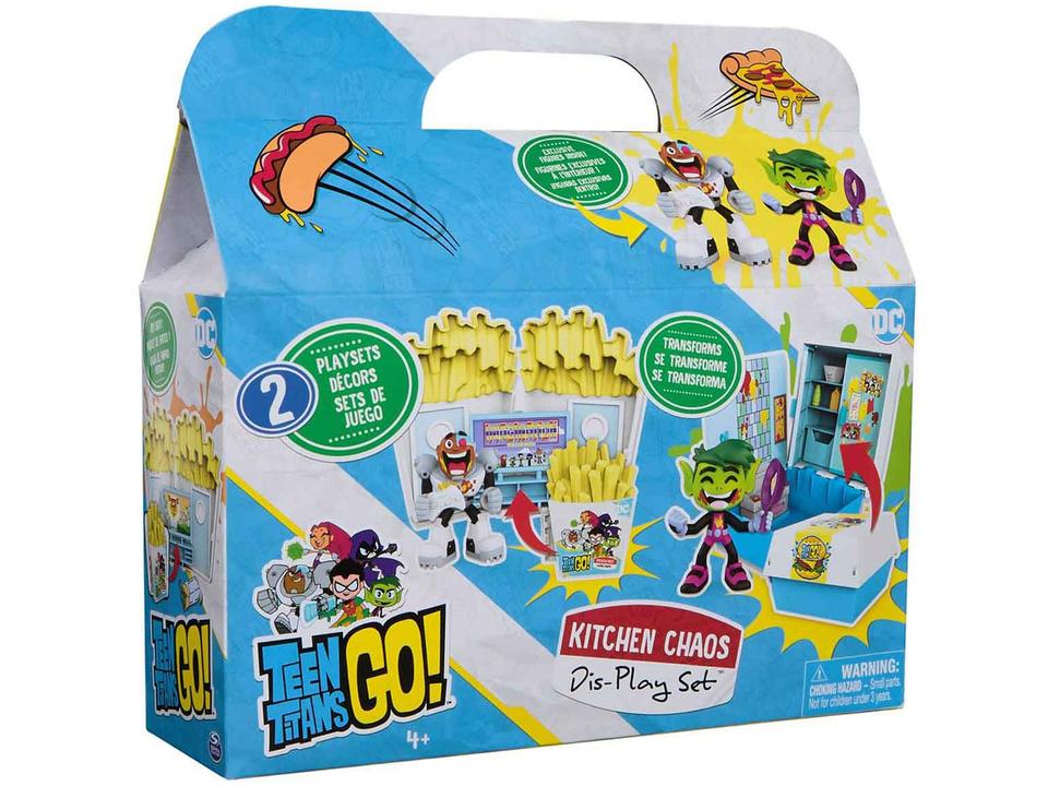 Playset Teen Titans Go Caos na Cozinha - 7
