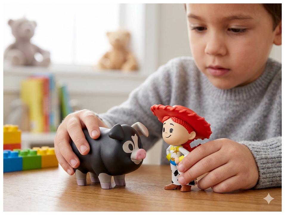 Playset Toy Story 5 Surpresa do Rancho Familiar - 1