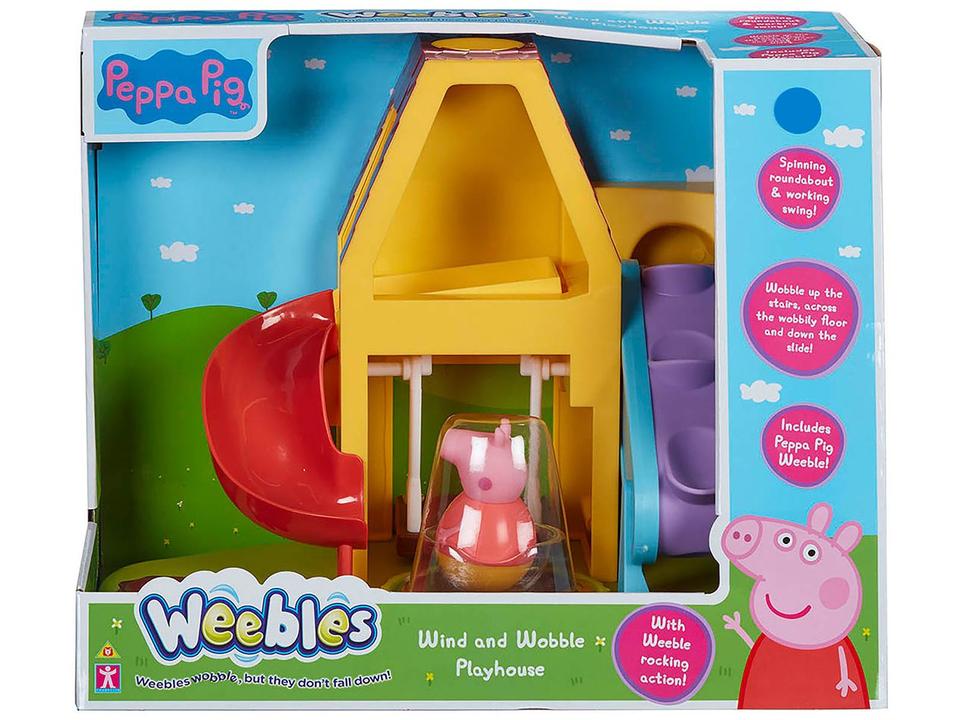 Playset Weebles Casa de Diversão Peppa Playhouse - 6