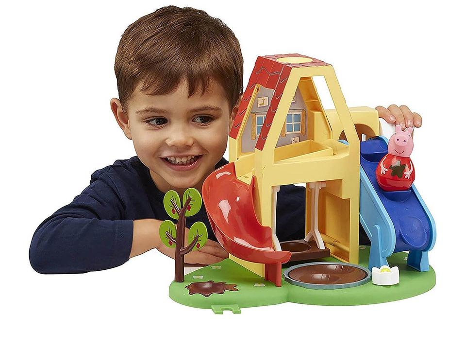 Playset Weebles Casa de Diversão Peppa Playhouse - 1