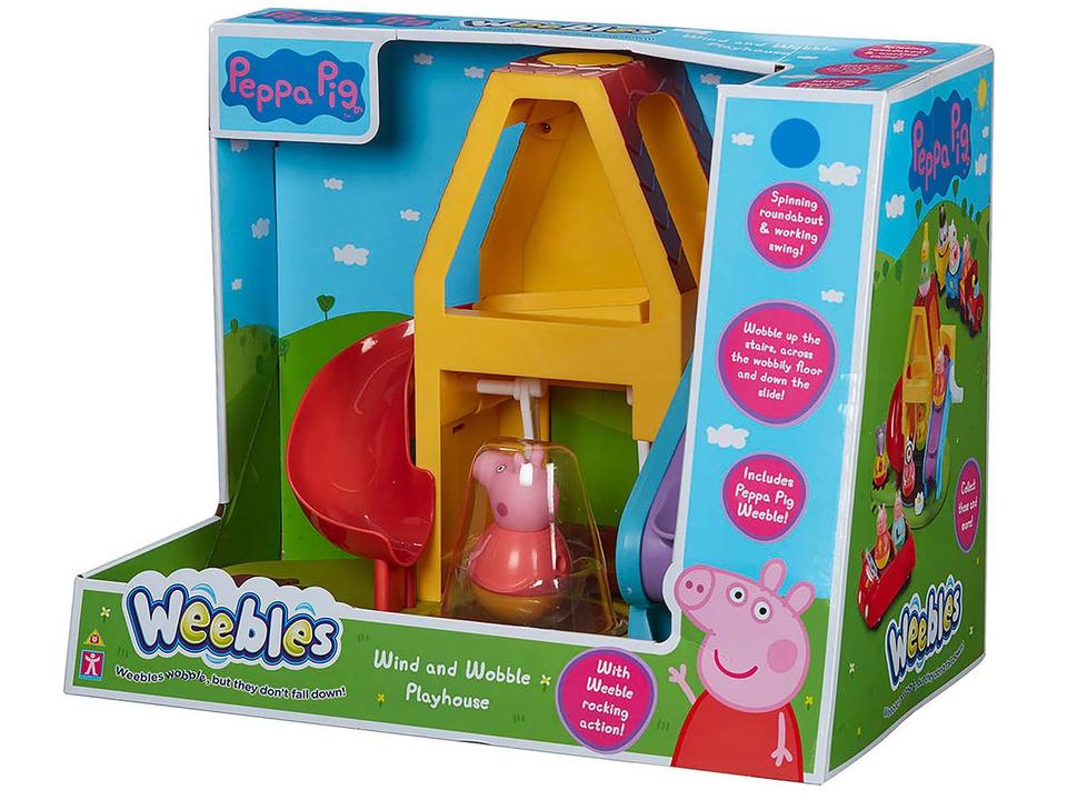 Playset Weebles Casa de Diversão Peppa Playhouse - 7