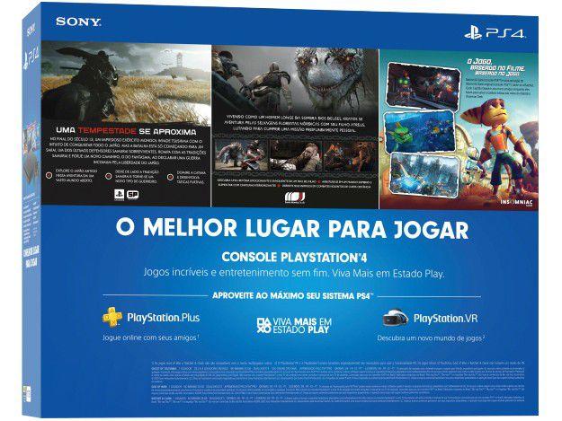 PlayStation 4 Mega Pack V18 2021 1TB 1 Controle - Preto Sony com 3 Jogos PS Plus 3 Meses - 7