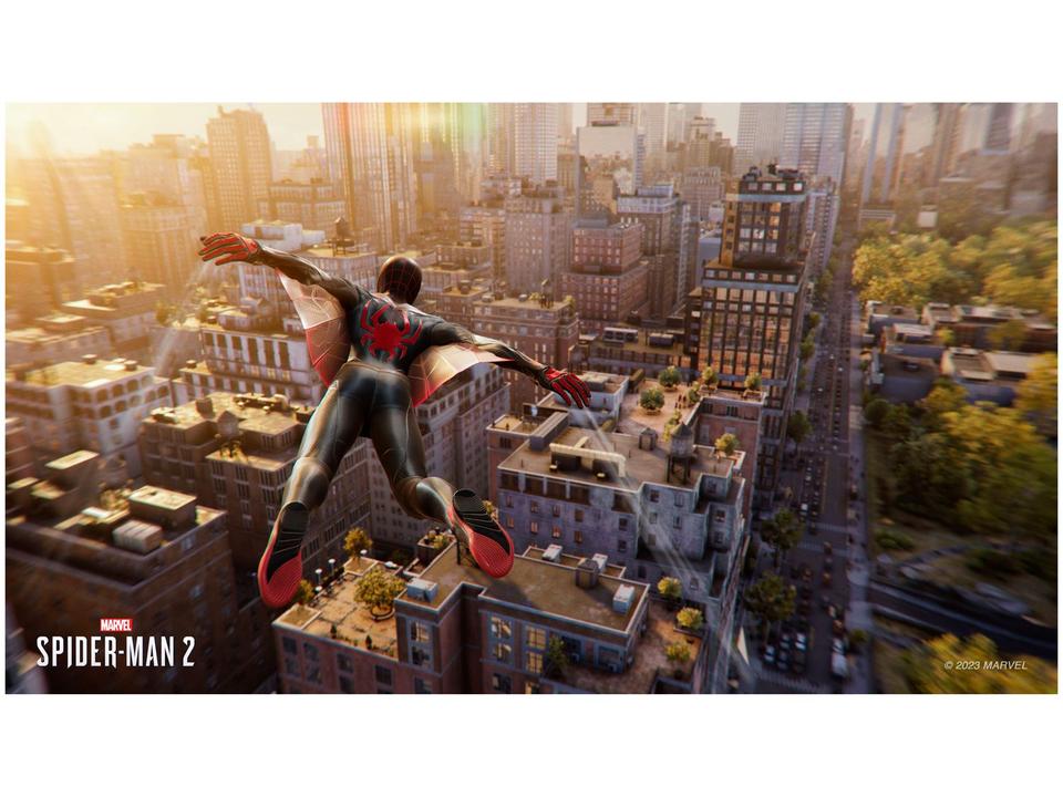 PlayStation 5 Marvels Spider-Man 2 - 825GB 1 Controle Branco - 6