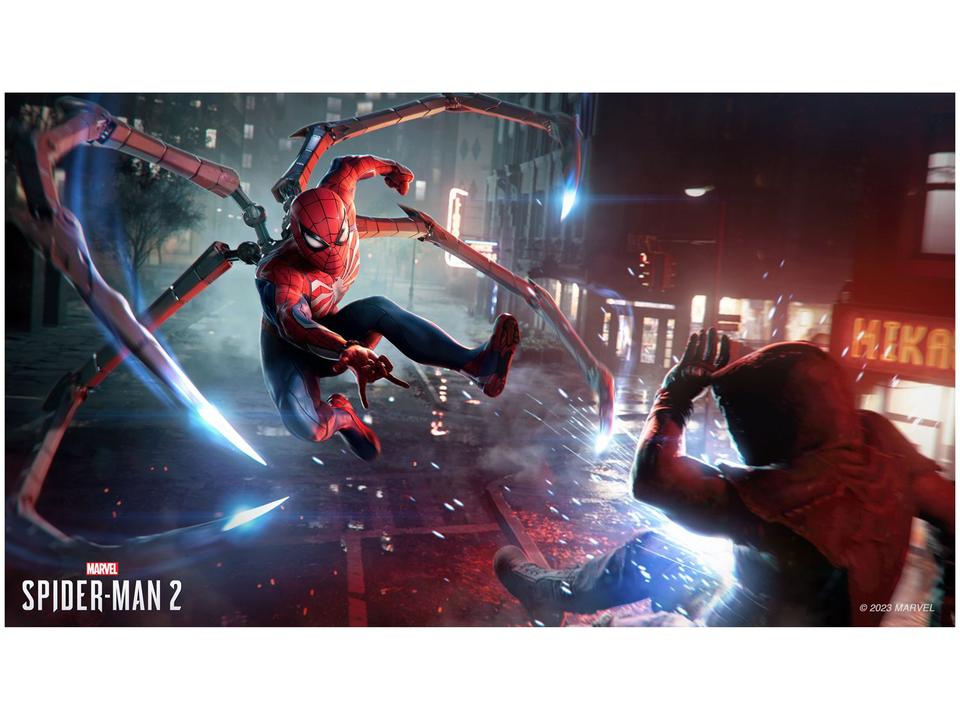 PlayStation 5 Marvels Spider-Man 2 - 825GB 1 Controle Branco - 10