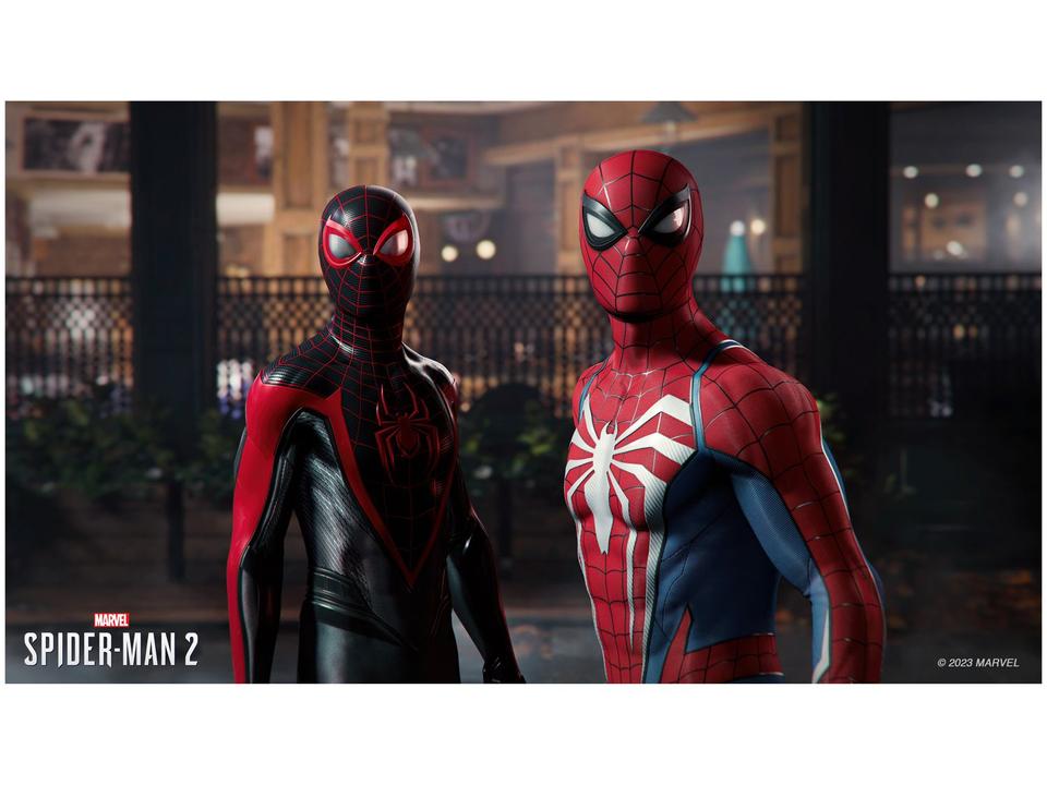 PlayStation 5 Marvels Spider-Man 2 - 825GB 1 Controle Branco - 11