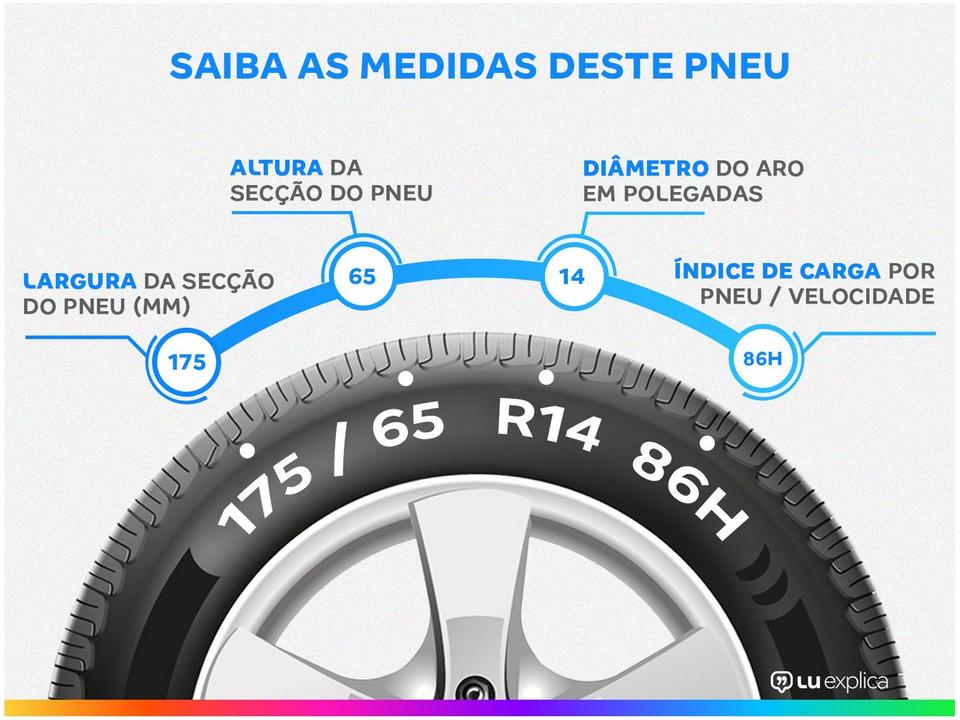 Pneu Aro 14” 175/65R14 Goodyear 86H Kelly EDGE Touring - 1