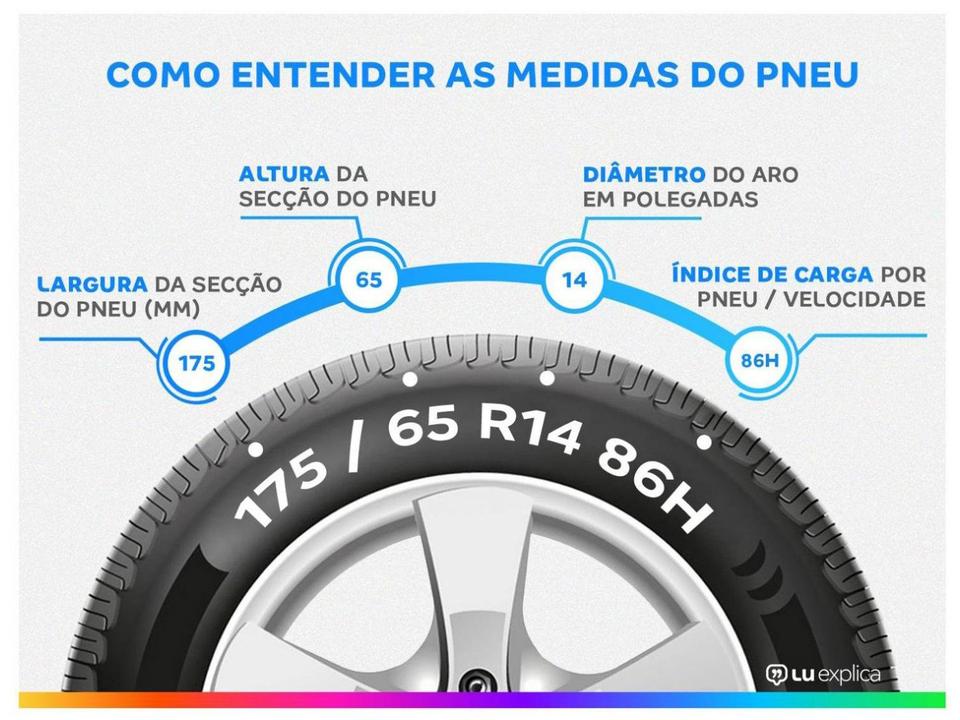 Pneu Aro 14” 175/65R14 Goodyear 86H Touring Direction 2 - 1