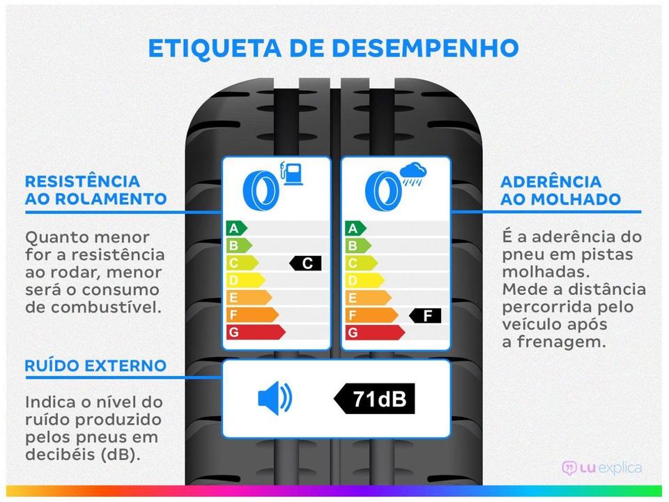 Pneu Aro 14” 185/60R14 Goodyear 82H Touring Direction - 2