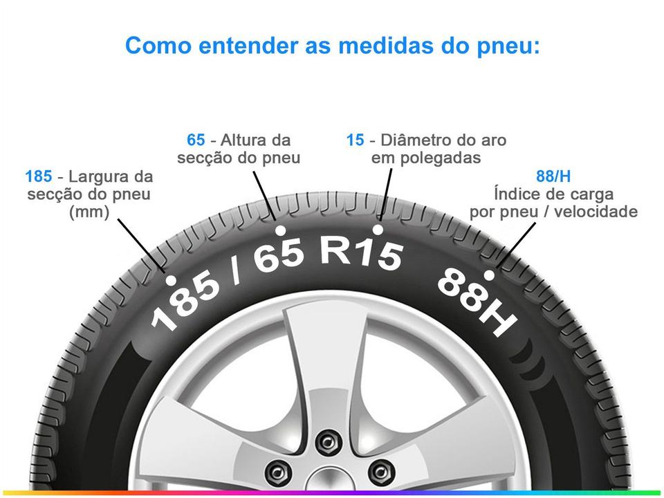 Pneu Aro 15” XBRI 185/65R15 88H Ecolog - 1