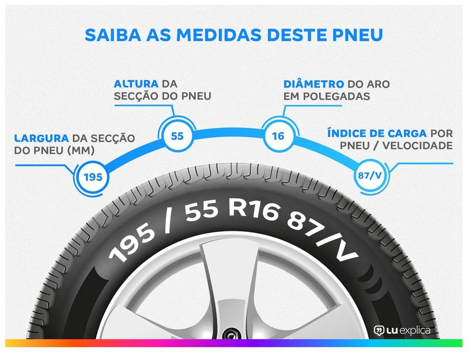 Pneu Aro 16" 195/55R16 XBRI 87V Ecology - 2