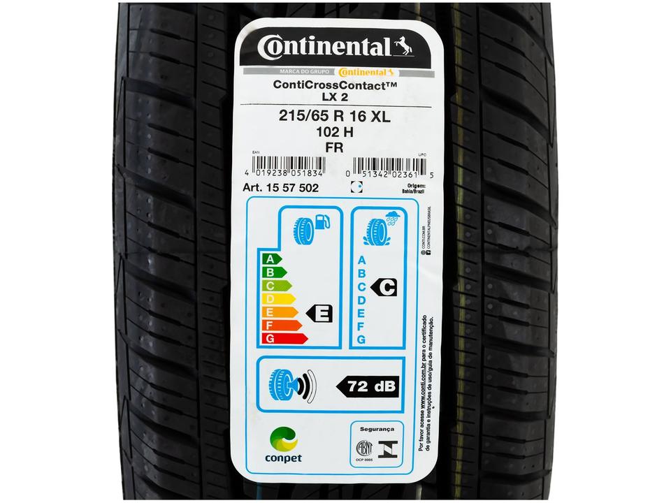 Pneu Aro 16” 215/65R16 Continental 102H Premium Continental - 7