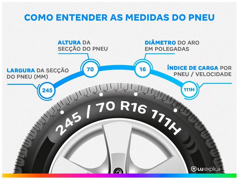 Pneu Aro 16” Linglong 245/70R16 111 - 1