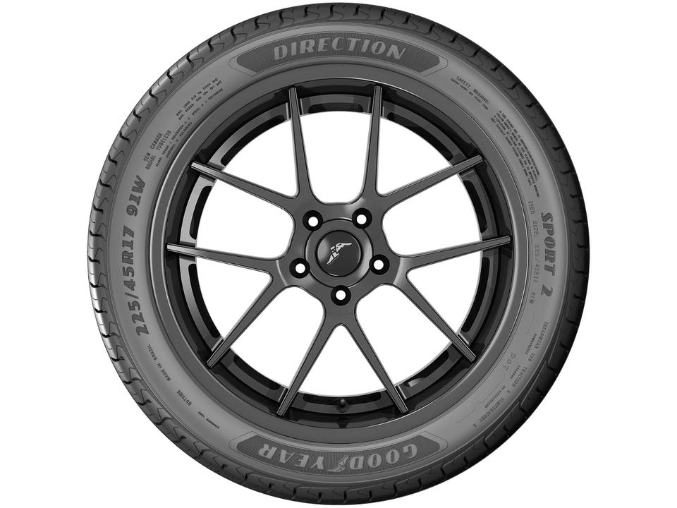 Pneu Aro 17” 225/45R17 Goodyear 91V Sport 2 Direction - 3