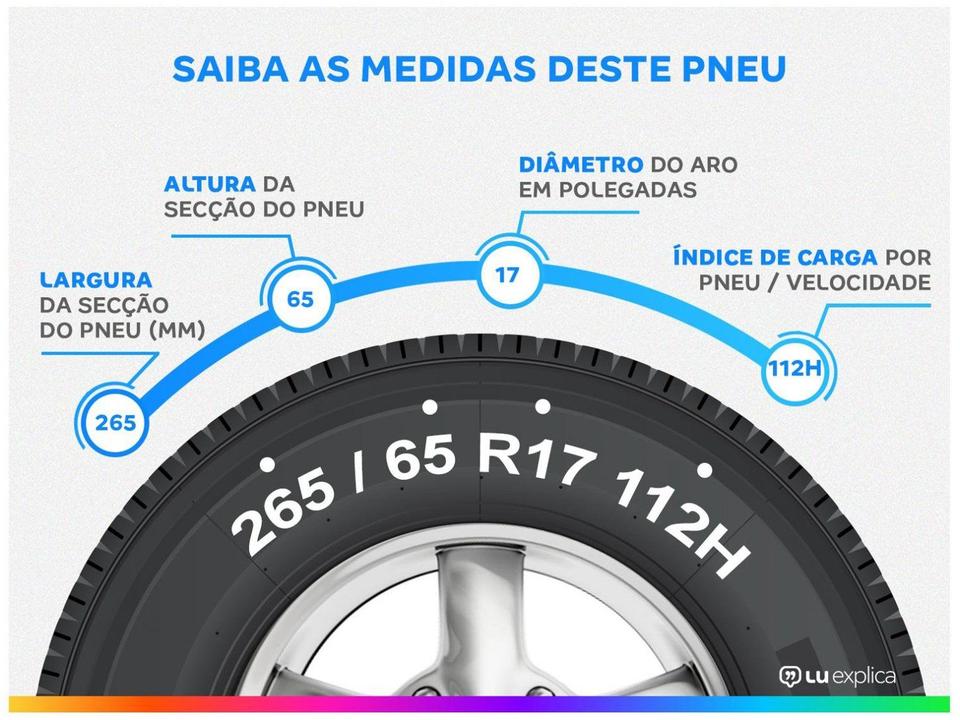 Pneu Aro 17” 265/65R17 Firestone 112H - 1
