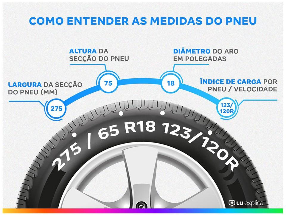 Pneu Aro 18” XBRI LT275/65R18 123/120R Brutus T/ - 1