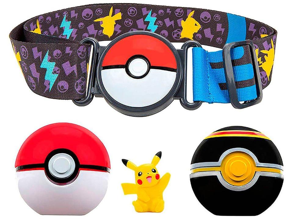 Pokémon Cinto com Pokebola Pikachu - 5