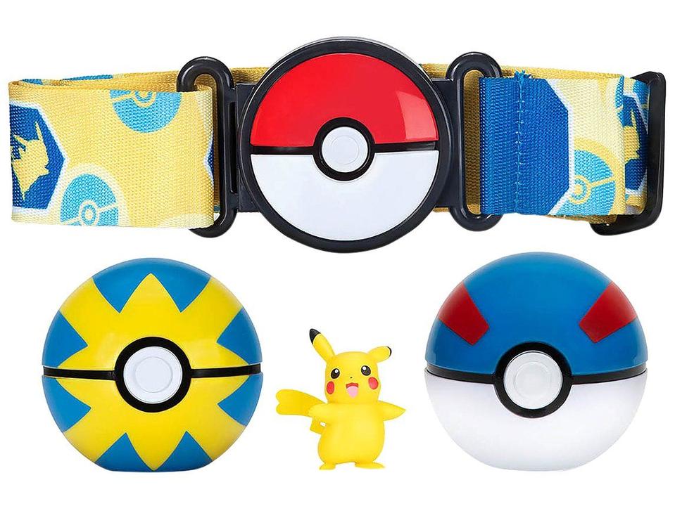 Pokémon Cinto com Pokebola Pikachu - 6