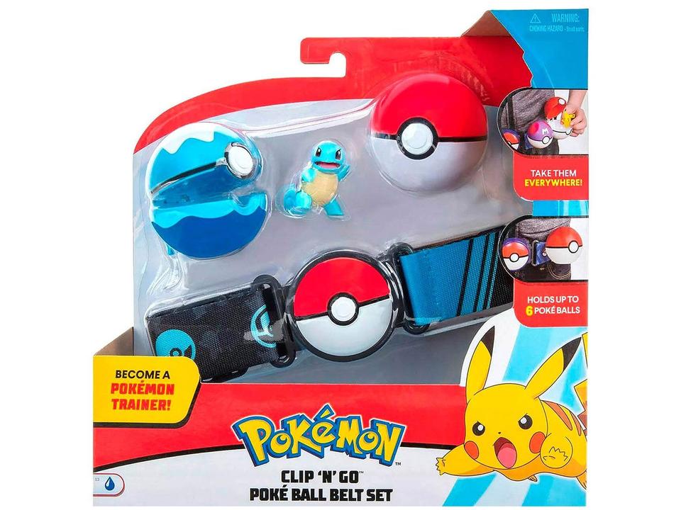 Pokémon Cinto com Pokebola Pikachu - 11