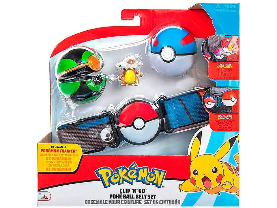 Pokémon Cinto com Pokebola Pikachu - 13