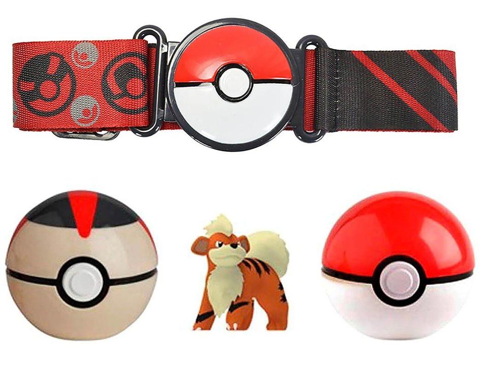 Pokémon Cinto com Pokebola Pikachu - 3
