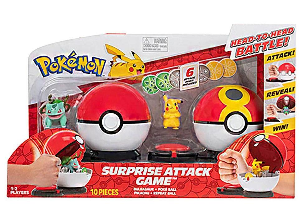 Pokémon Pokebola Bola Ataque Surpresa - 10