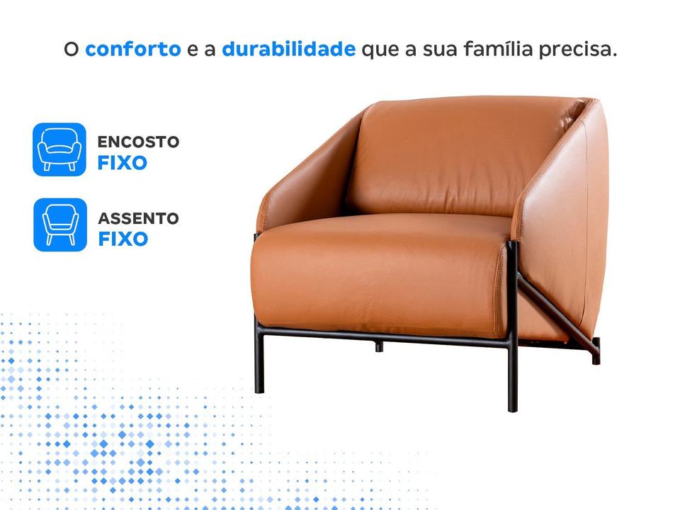 Poltrona Decorativa Gralha Azul Chloe 1020 - 2