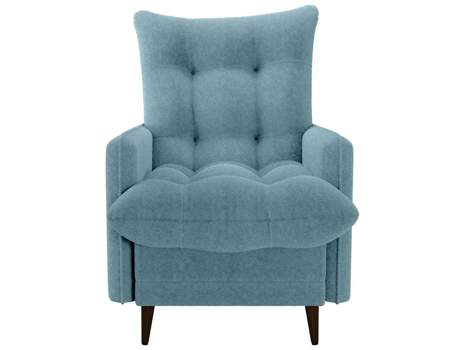 Poltrona Decorativa Reclinável com Puff 3 Posições Matrix Montreal - 4