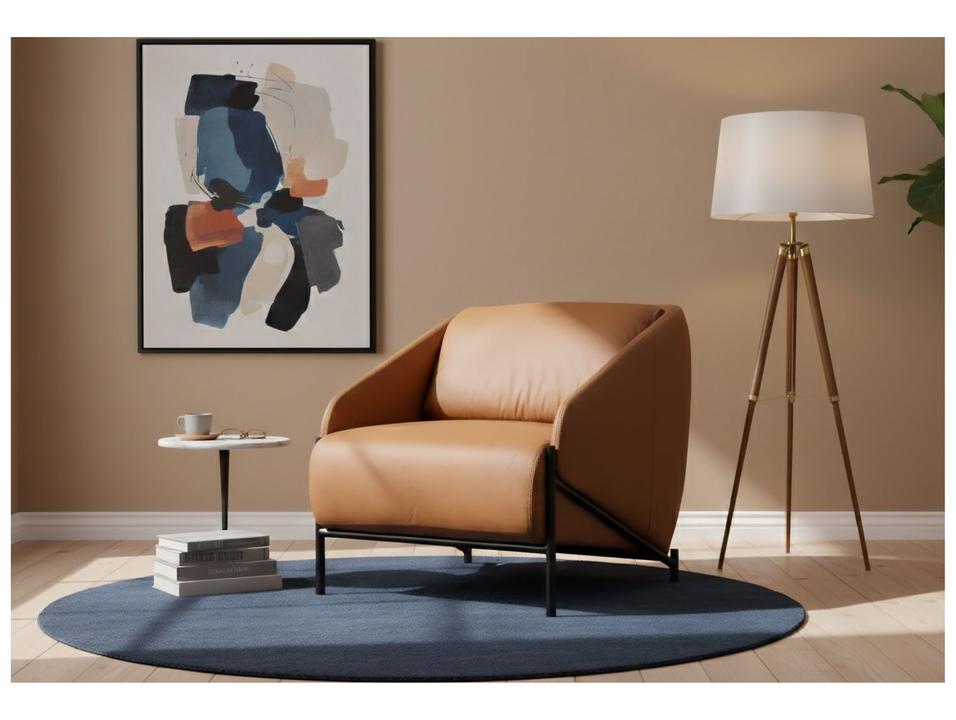 Poltrona Decorativa Toro Bianco Chloe 1020 - 3