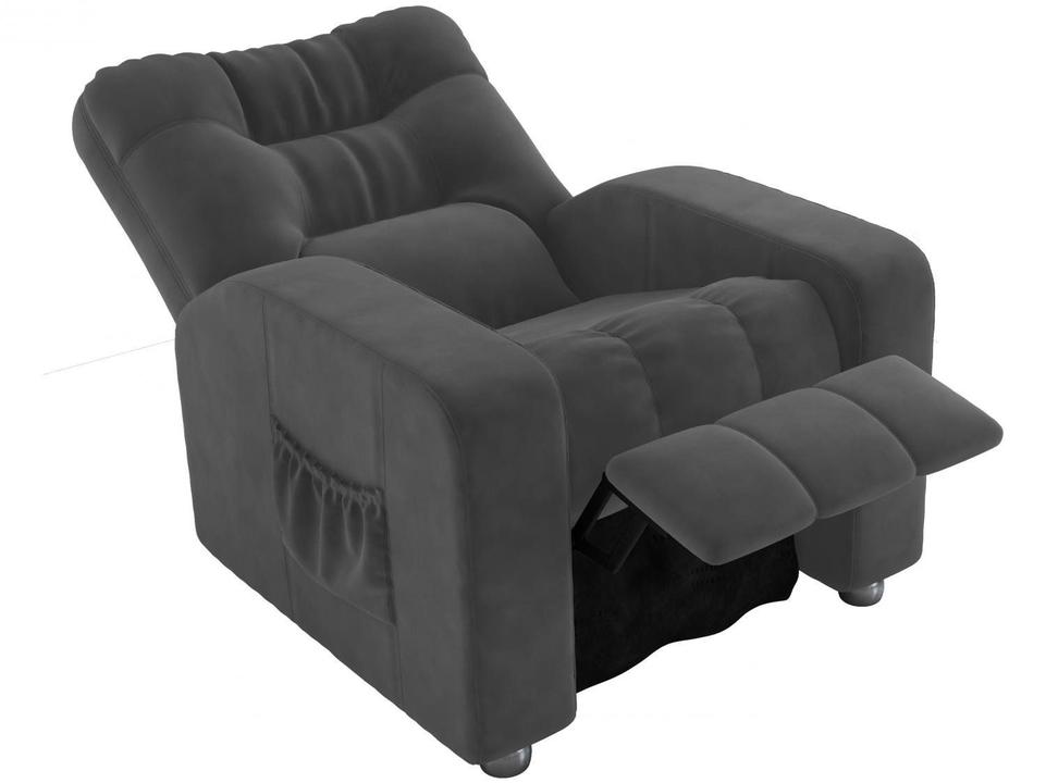 Poltrona do Papai Reclinável Moderna 3 Posições Matrix Azera - 4