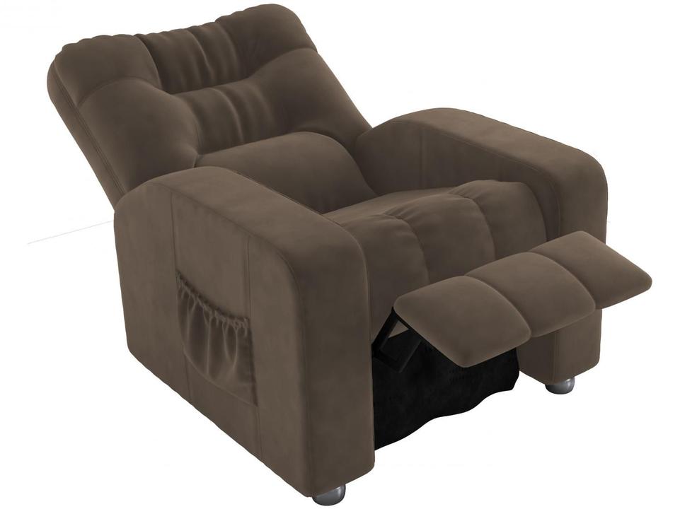 Poltrona do Papai Reclinável Moderna 3 Posições Matrix Azera - 4