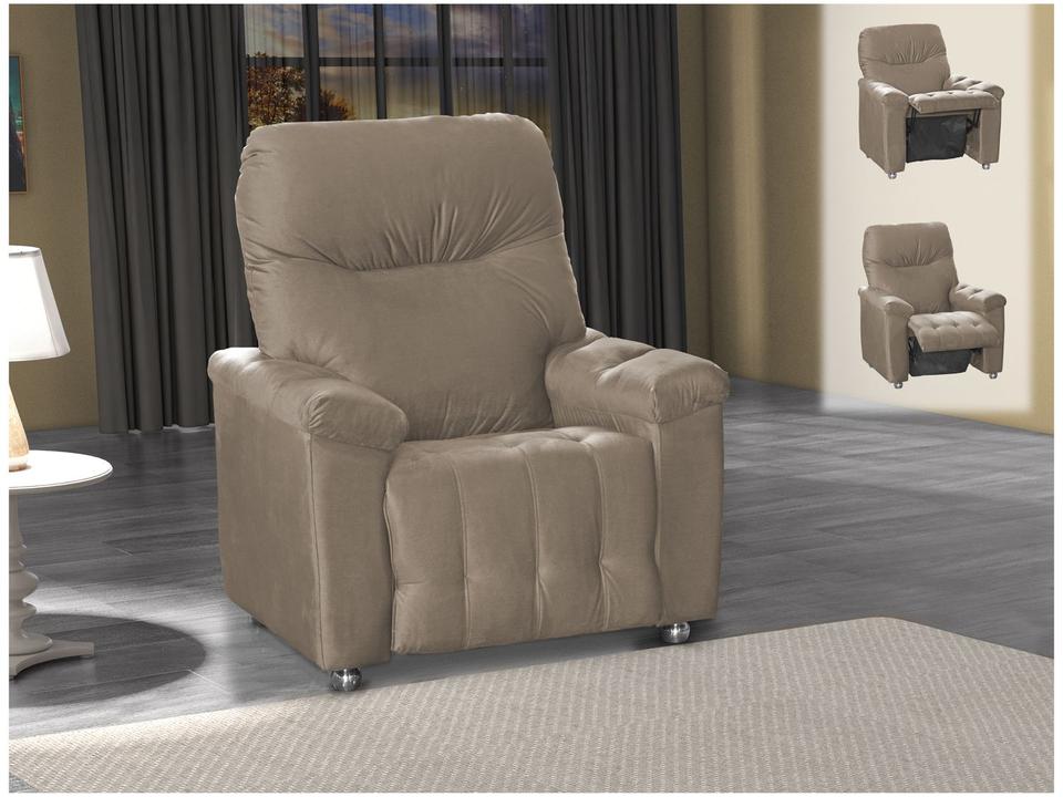 Poltrona do Papai Reclinável Moderna 3 Posições Matrix Virtus - 1