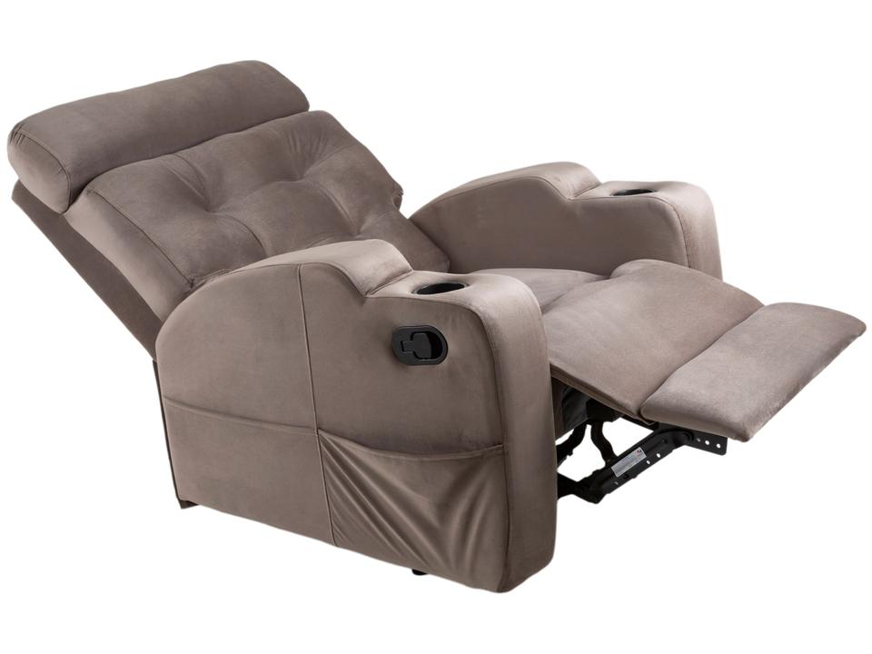 Poltrona Reclinável Moderna Matrix Compass - 3