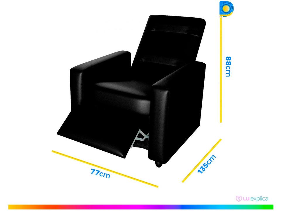 Poltrona Reclinável Moderno 2 Posições - 11