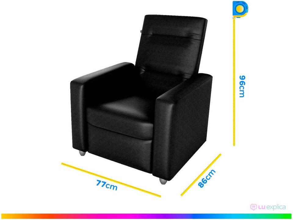 Poltrona Reclinável Moderno 2 Posições - 10