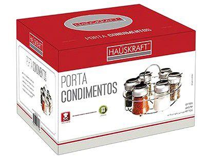 Porta-Condimentos com Suporte Hauskraft - PCON-032 - 2