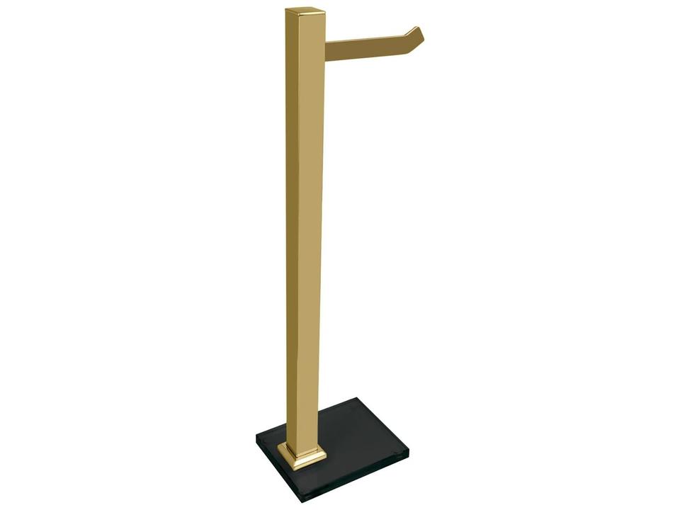 Porta Papel Higiênico Chão 1 Rolo Gold GO5076 - 2