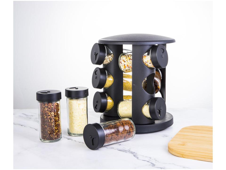 Porta-tempero de Vidro 10 Peças Brinox - 2